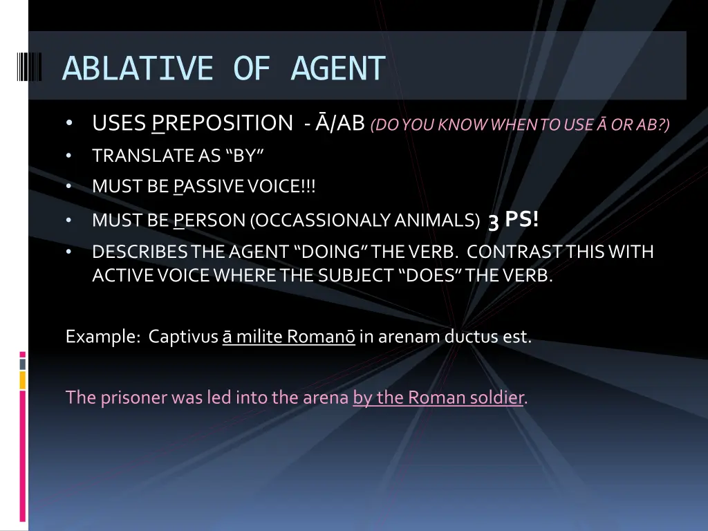 ablative of agent
