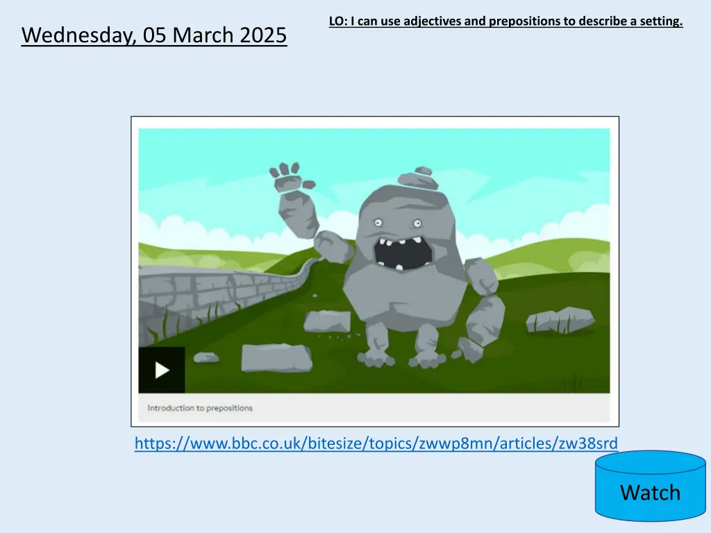 lo i can use adjectives and prepositions 1