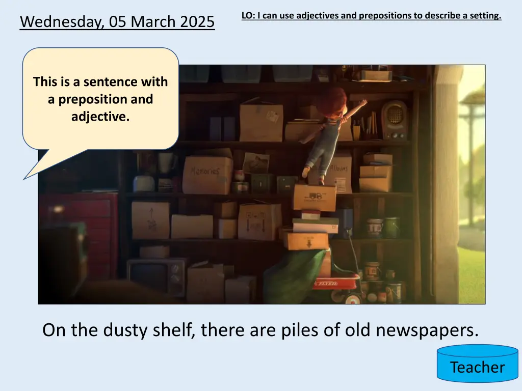 lo i can use adjectives and prepositions 12