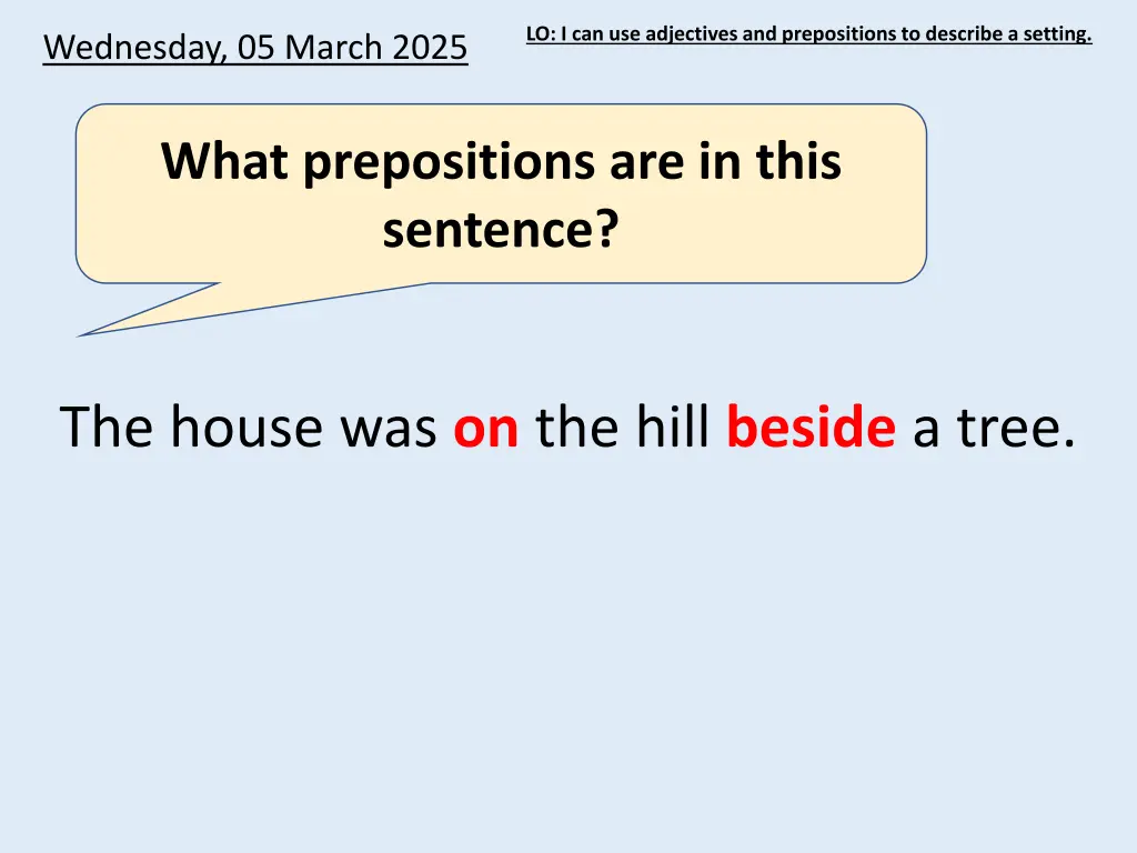 lo i can use adjectives and prepositions 4