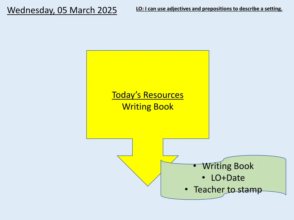 wednesday 05 march 2025