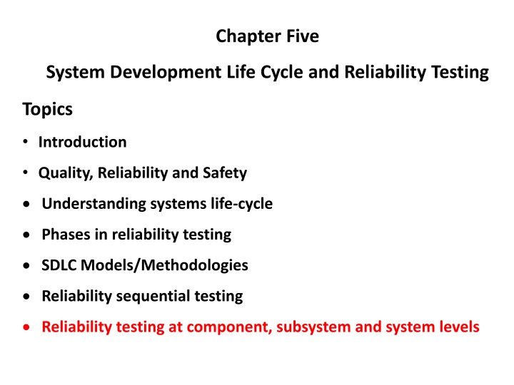 chapter five