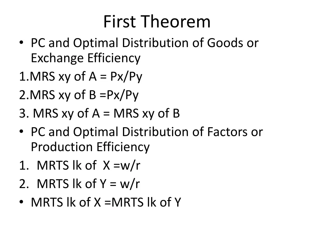 first theorem