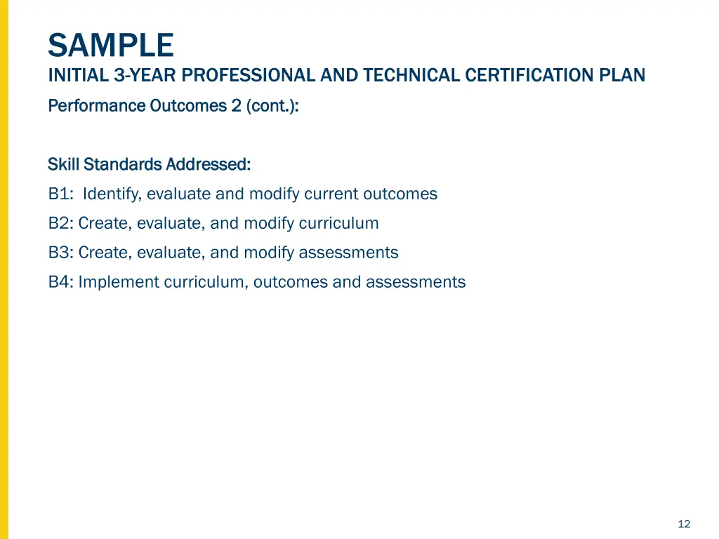 sample initial 3 year professional and technical 1