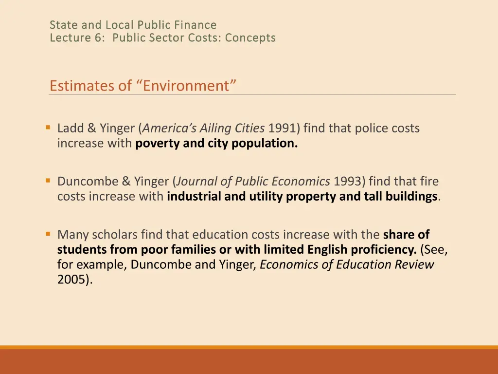 state and local public finance state and local 10
