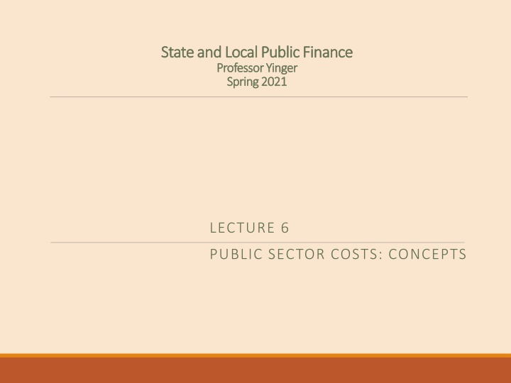 state and local public finance state and local