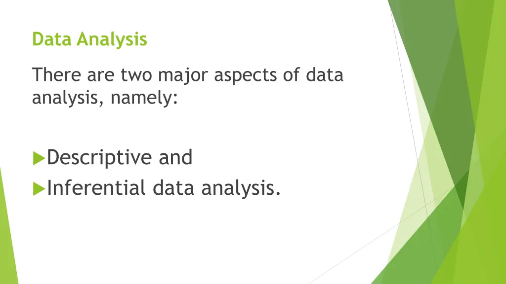 data analysis