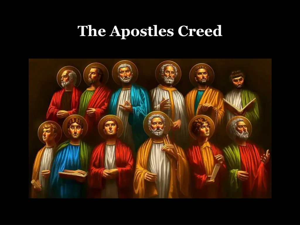 the apostles creed