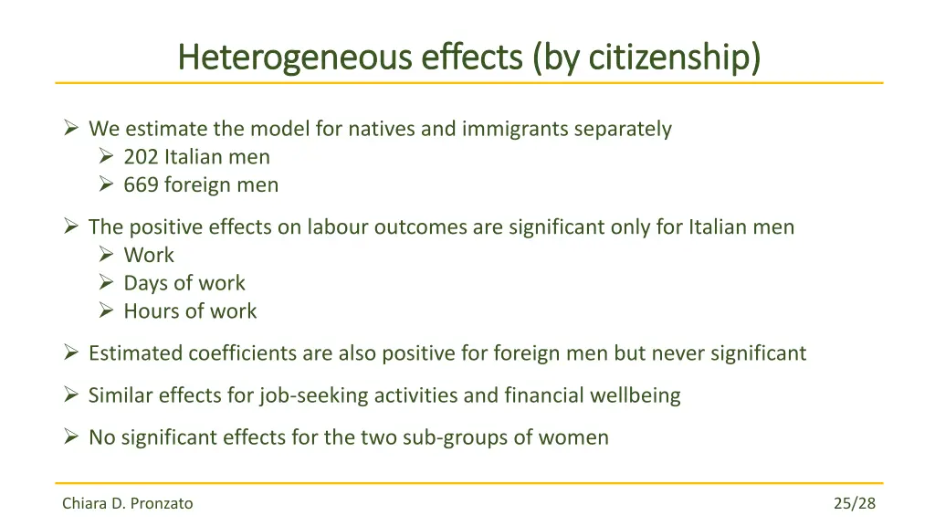 heterogeneous effects by citizenship