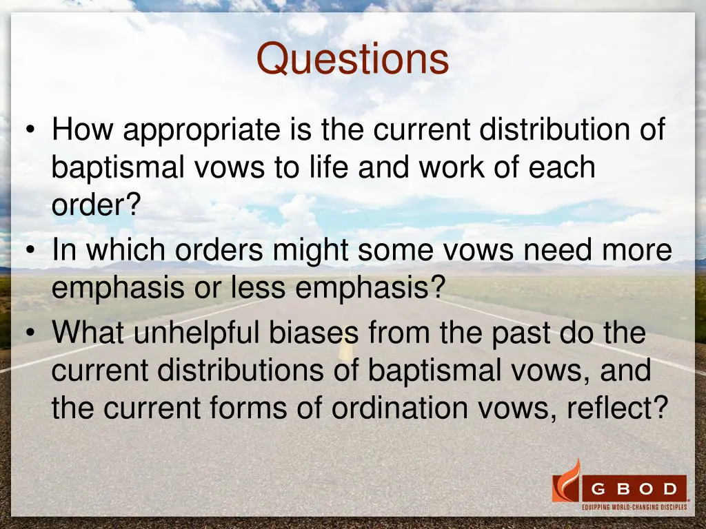 questions