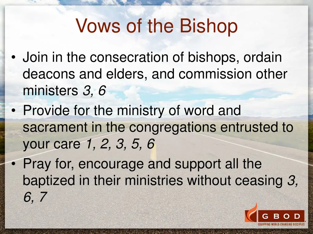 vows of the bishop 1