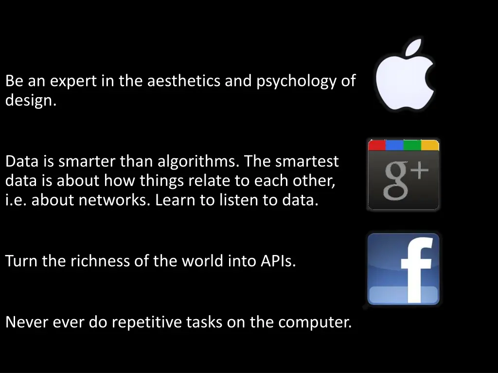 be an expert in the aesthetics and psychology