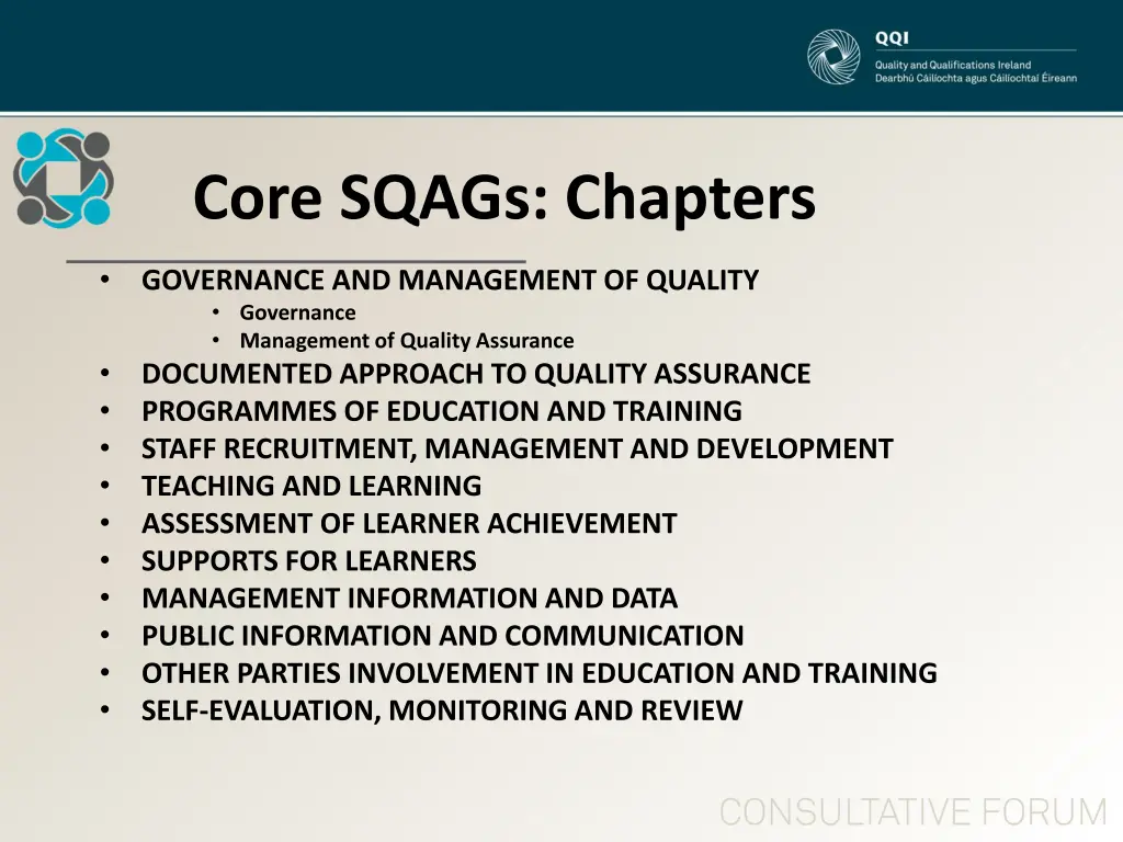 core sqags chapters