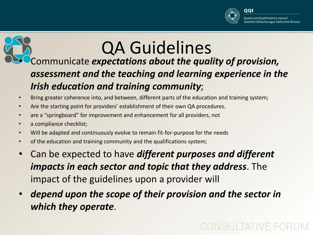 qa guidelines