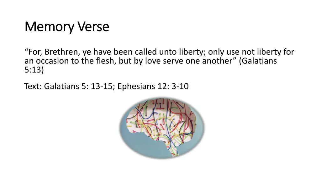 memory verse memory verse