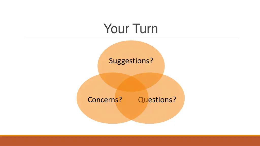 your turn