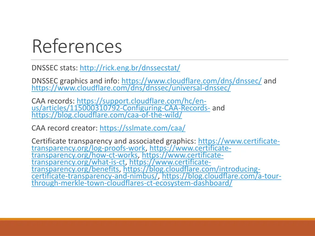 references