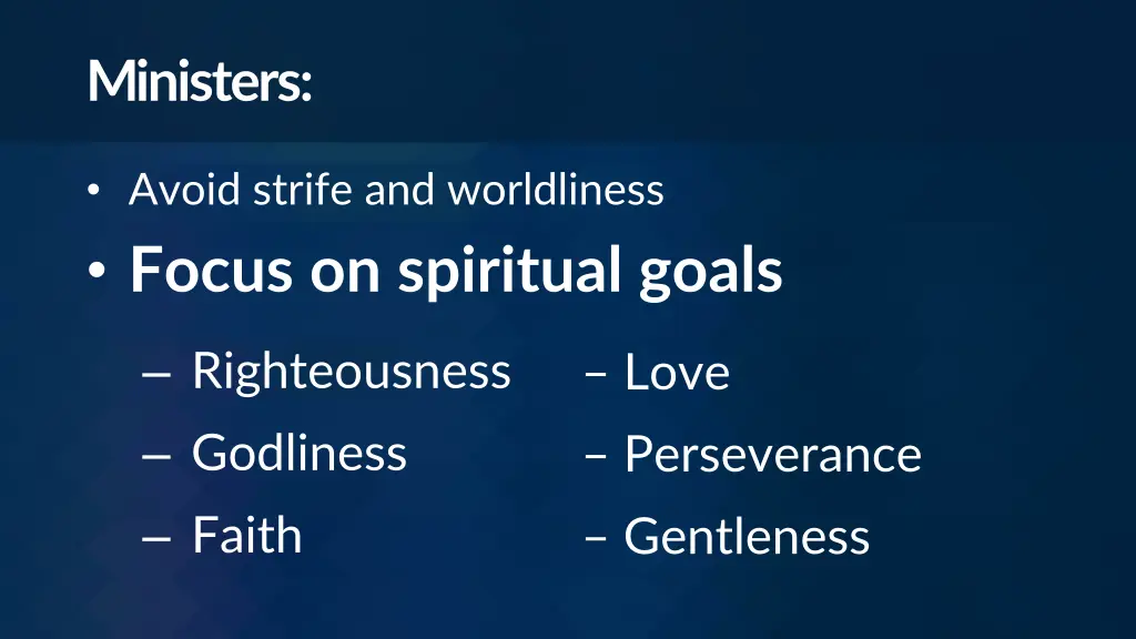 ministers 1