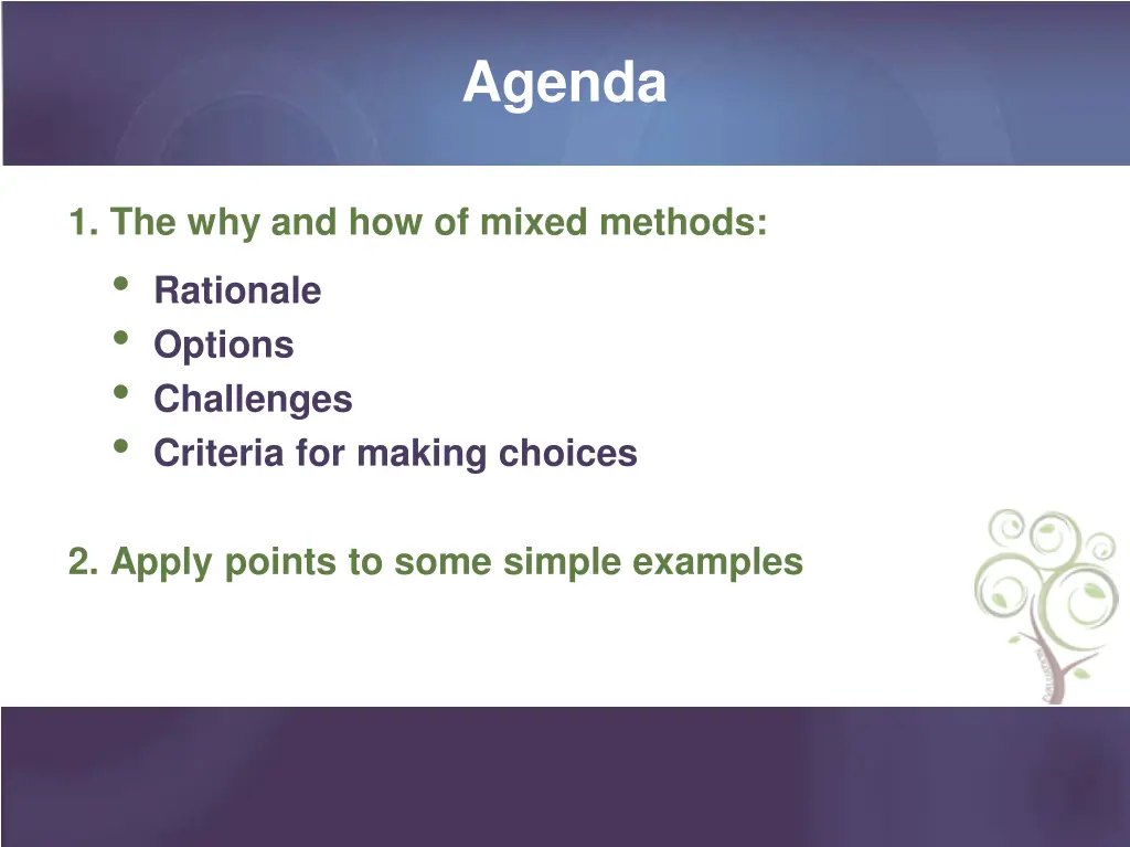 agenda