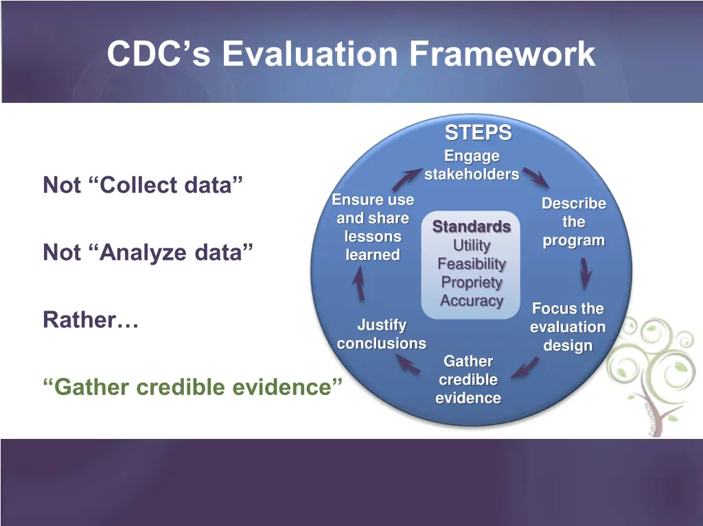 cdc s evaluation framework 1