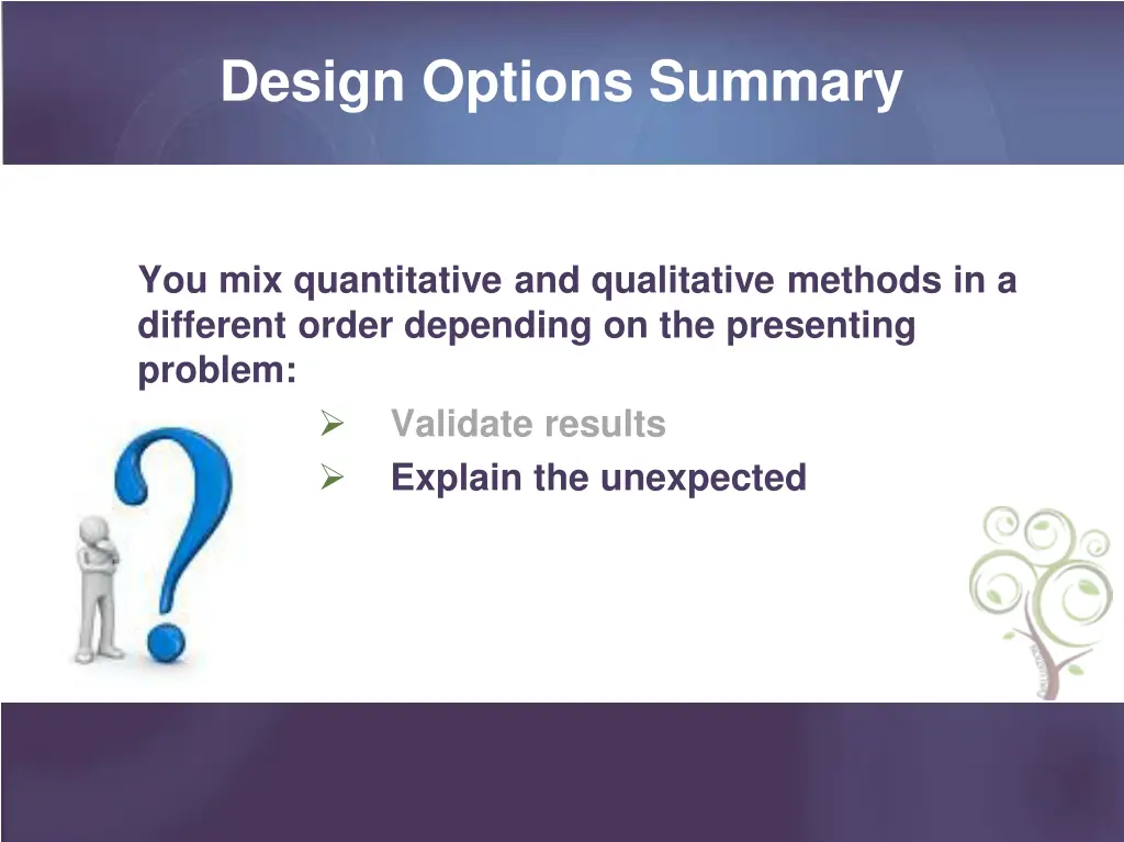 design options summary 1