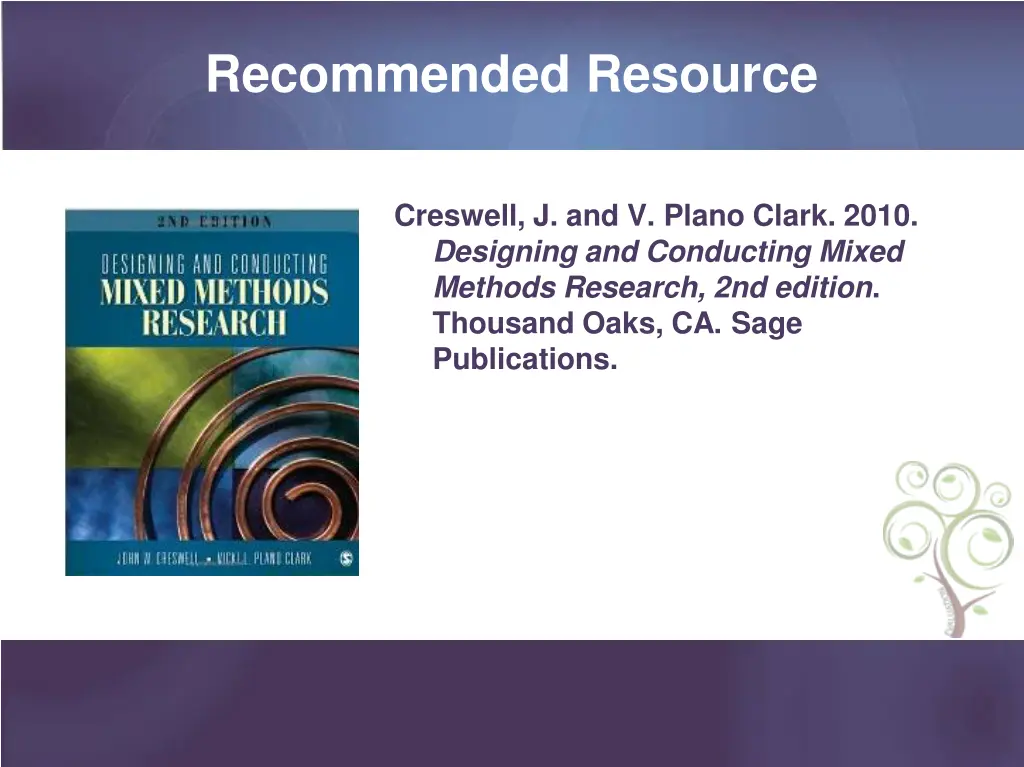 recommended resource