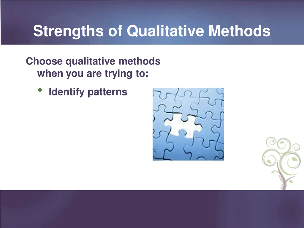 strengths of qualitative methods 2