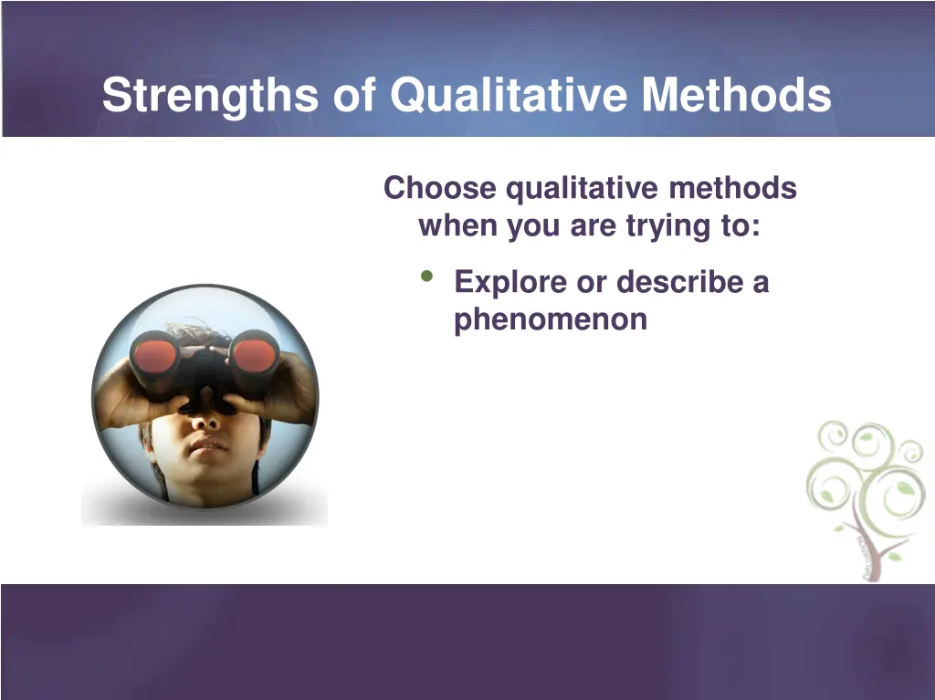 strengths of qualitative methods