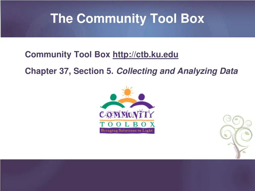 the community tool box