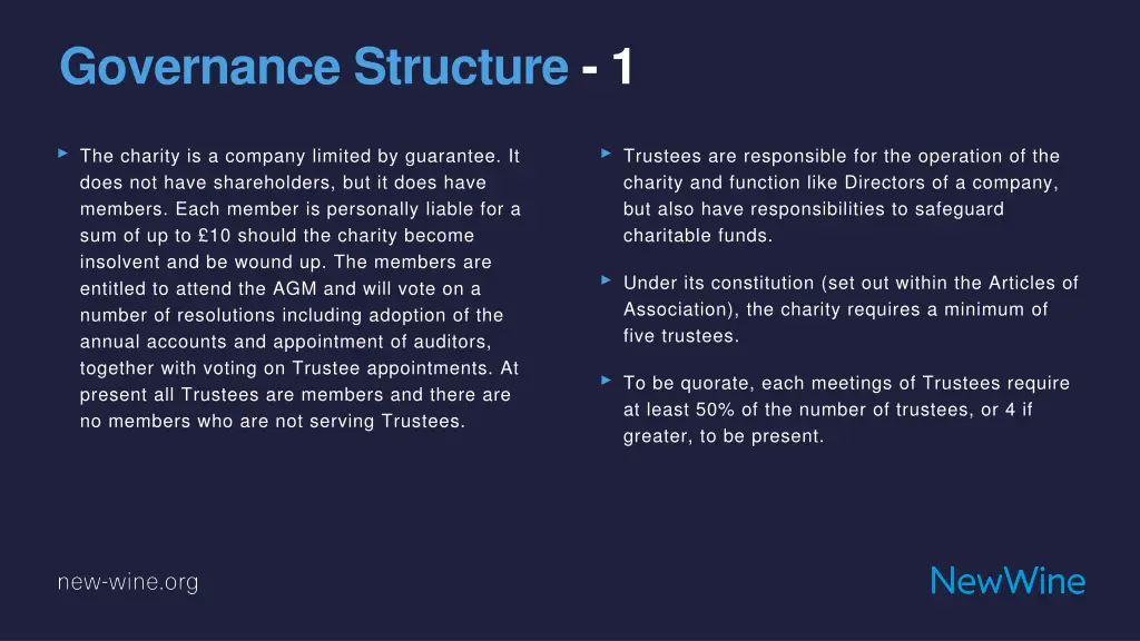 governance structure 1