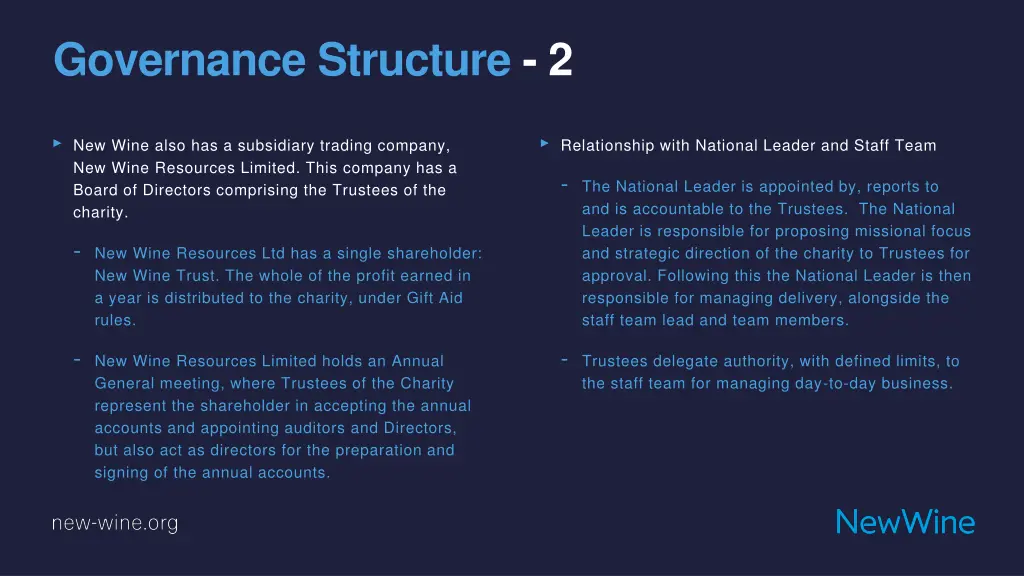 governance structure 2