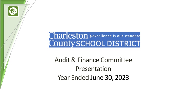 audit finance committee presentation year ended