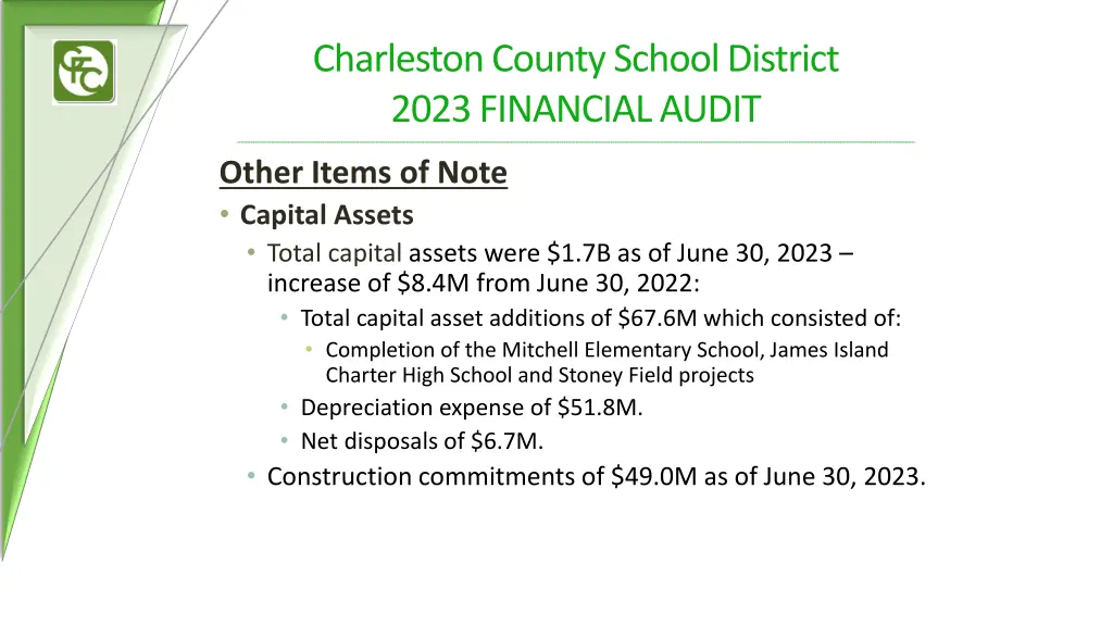 charleston county school district 2023 financial 10