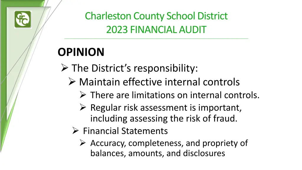 charleston county school district 2023 financial