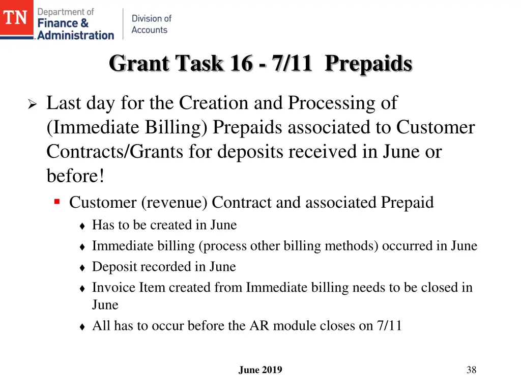 grant task 16 7 11 prepaids