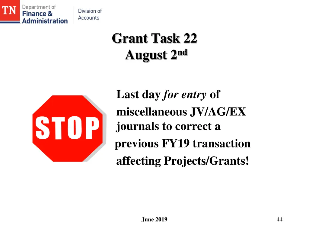grant task 22 august 2 nd
