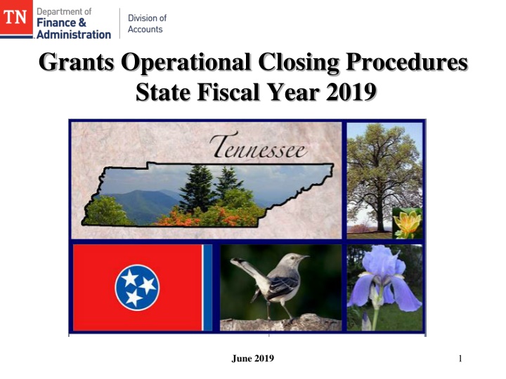 grants operational closing procedures state