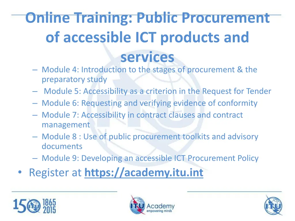 online training public procurement of accessible 2