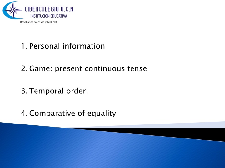 1 personal information
