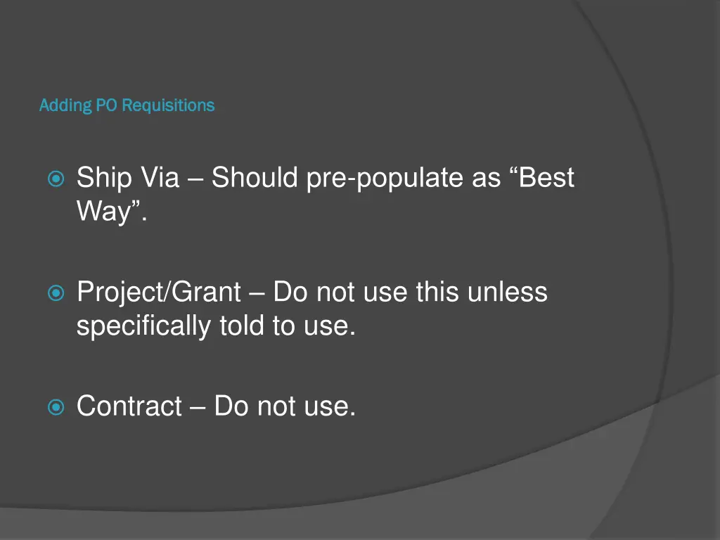 adding po requisitions adding po requisitions 6
