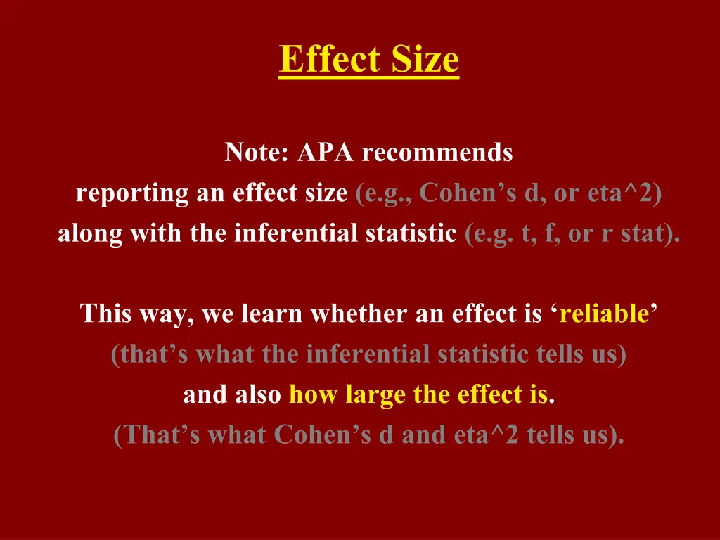 effect size 4