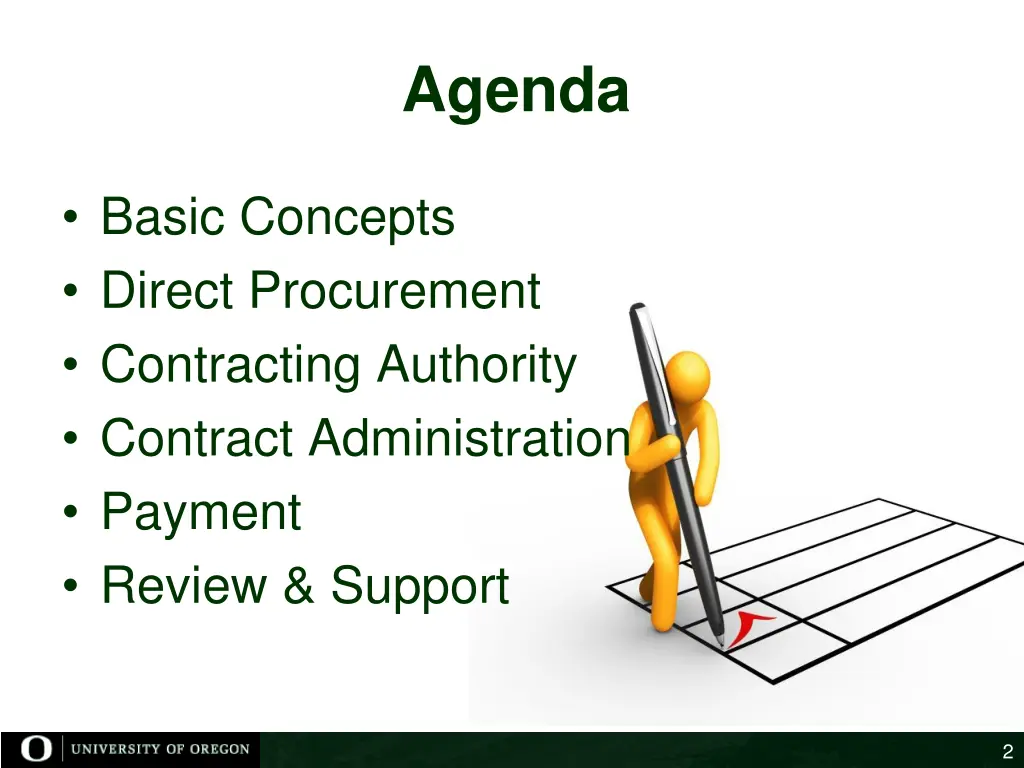 agenda