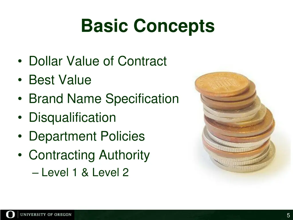 basic concepts