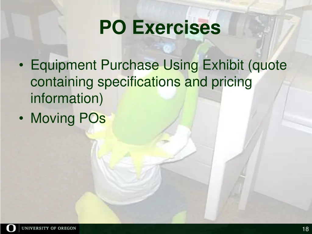 po exercises
