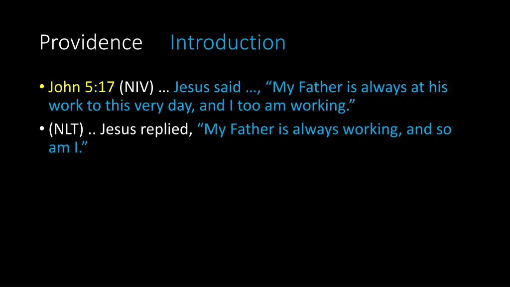 providence introduction 2