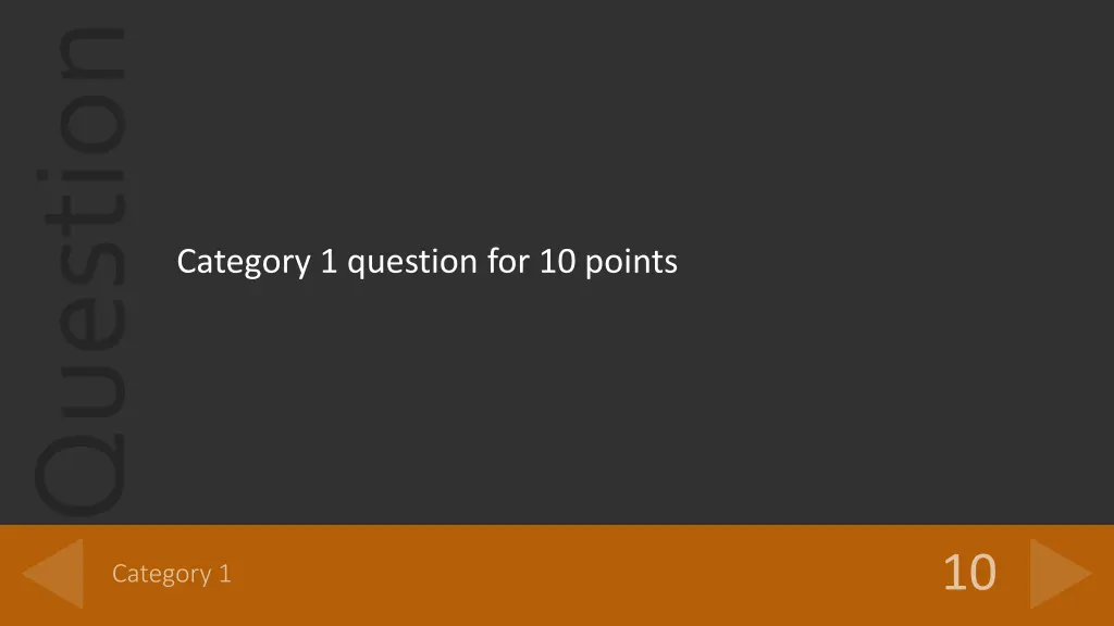 question