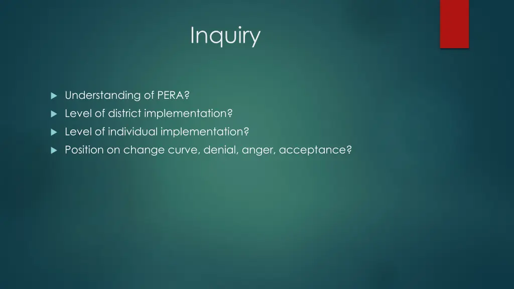 inquiry