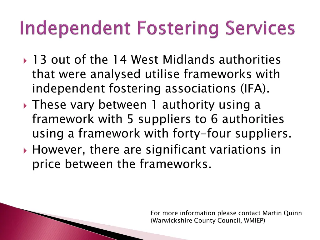 13 out of the 14 west midlands authorities that