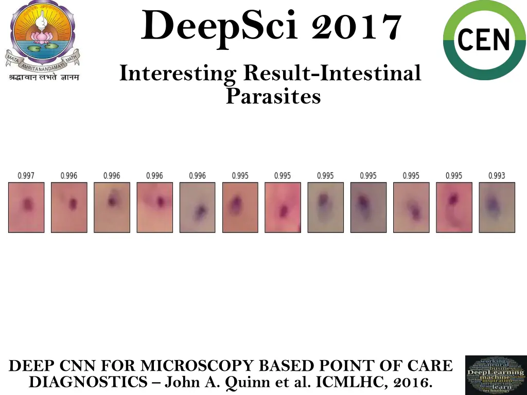 deepsci 2017 interesting result intestinal