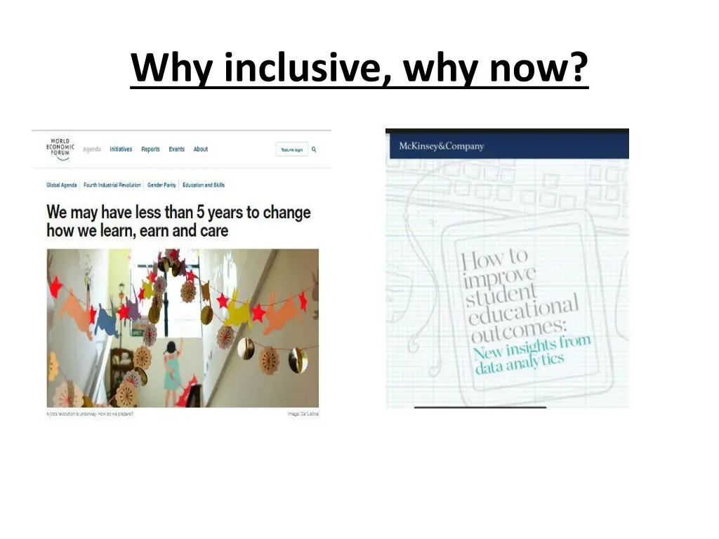 why inclusive why now
